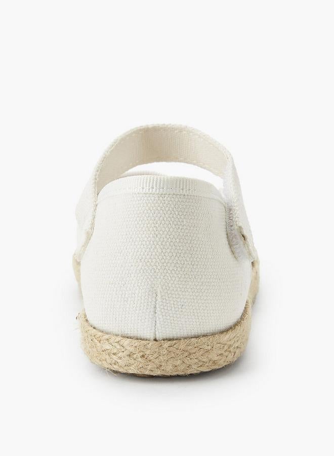 Peppermint Girls Hook & Loop Espadrille Shoes - Image 4