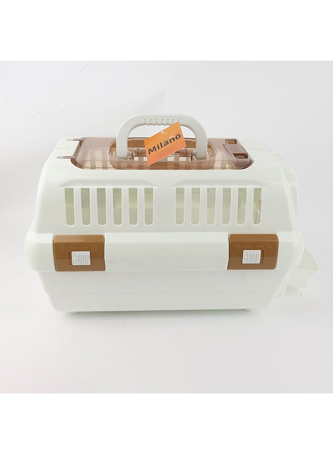 Milano Pet Airbox Carrier – Durable, Lightweight Pet Travel Carrier for Small Dogs & Cats, Comfortable & Secure with Adjustable Straps, Perfect for Air Travel & Outdoor Adventures Small  L32XW49XH30Cm - Image 2