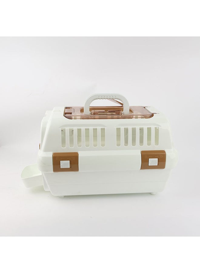 Milano Pet Airbox Carrier – Durable, Lightweight Pet Travel Carrier for Small Dogs & Cats, Comfortable & Secure with Adjustable Straps, Perfect for Air Travel & Outdoor Adventures Small  L32XW49XH30Cm - Image 5