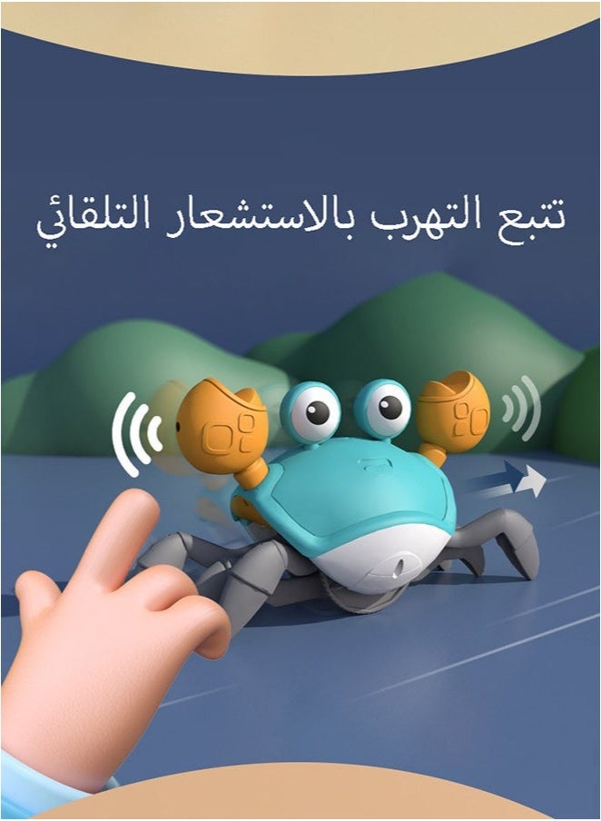 Automatic Sensing Escaping Crab | Electric Crawling Toy for Kids' Walking Practice and Baby Gift  - Image 3