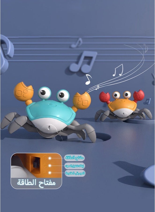 Automatic Sensing Escaping Crab | Electric Crawling Toy for Kids' Walking Practice and Baby Gift  - Image 4