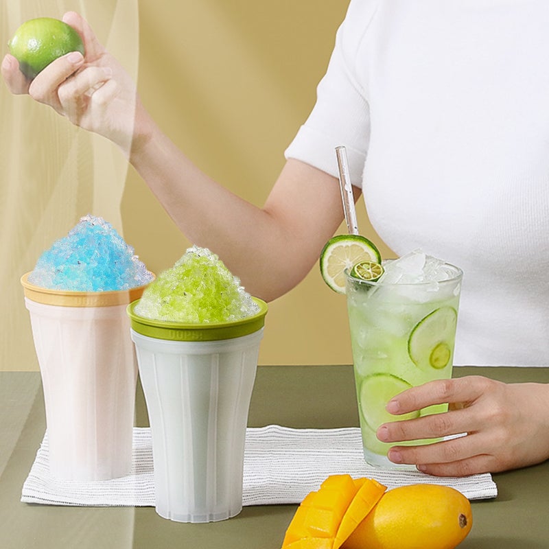 Frozen Squeeze Cooler Mug 150mL Spill-proof Smoothie Cup for Ice Cream Making Summer DIY Smoothie Mug Cooling Maker Cup Freeze Mug Home Milkshake Juice Mug - Image 4