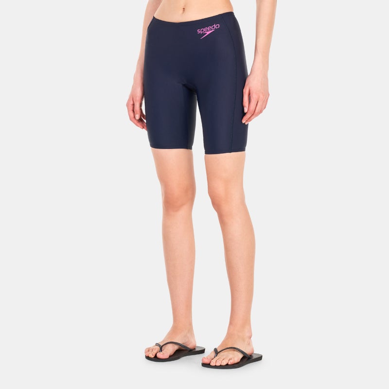 speedo Women's Swimming Long Sleeve Rash Top And Jammer Set - Image 3