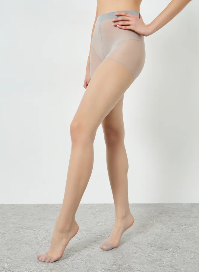 Styli Grey 15D Sheer Stocking