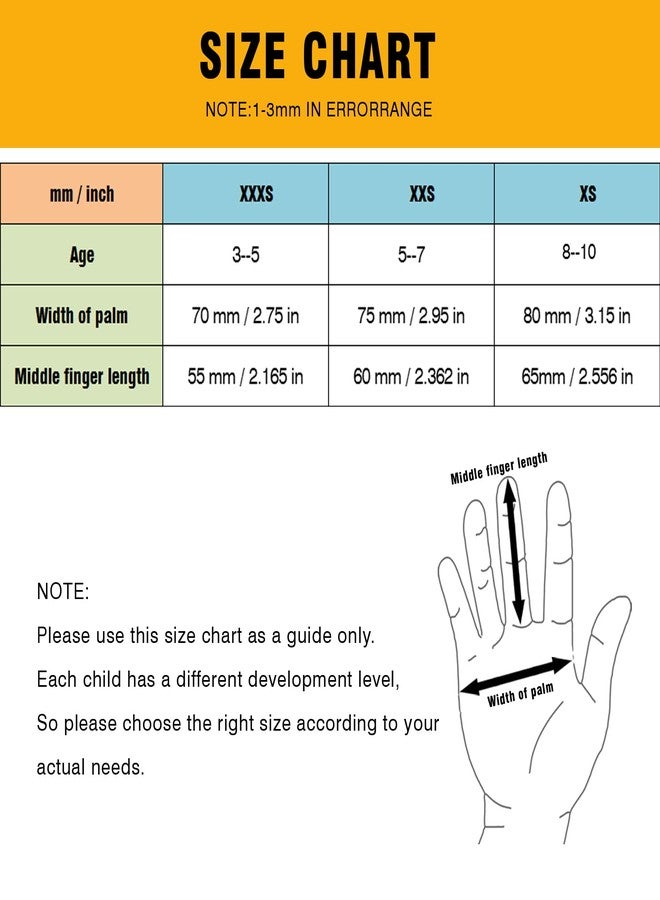 كي دي كي قفازات البستنة للأطفال من KDK، 3 أزواج، قفازات العمل في الحديقة للأطفال الصغار والشباب والفتيات والفتيان والأطفال، قفازات مطاطية ناعمة وآمنة (من سن 5 إلى 7 سنوات، أخضر، أزرق ووردي) - Image 4