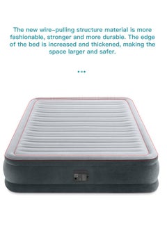 Built-in Electric Pump Double-layer Enlarged Wire-pulling Air Bed Flocking Air Mattress 152x203x33 cm - pzsku/Z837A80ED06FC601A8FC6Z/45/_/1672195330/d09c6b6b-32a8-4d7b-95b6-0ef9fd20c74c