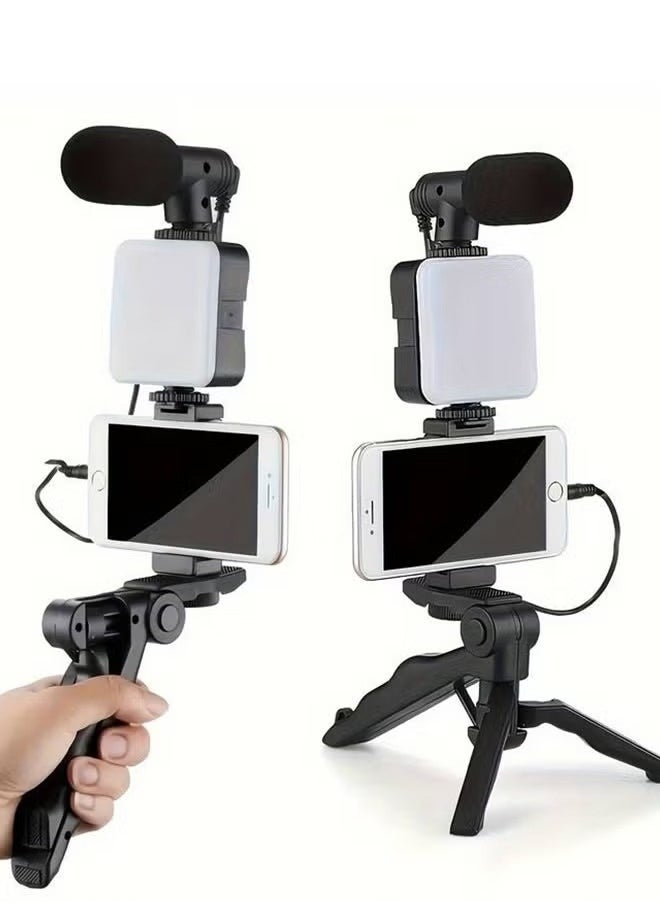 A ZONE Mobile phone holder for live broadcasting, with fill light  - Image 4