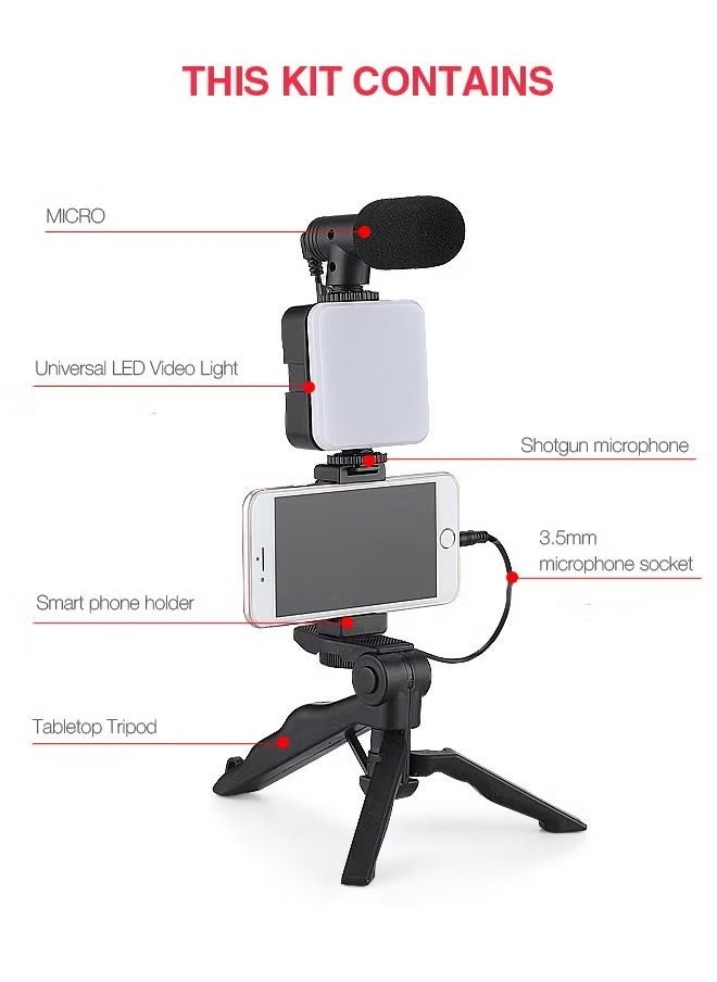 A ZONE Mobile phone holder for live broadcasting, with fill light  - Image 5