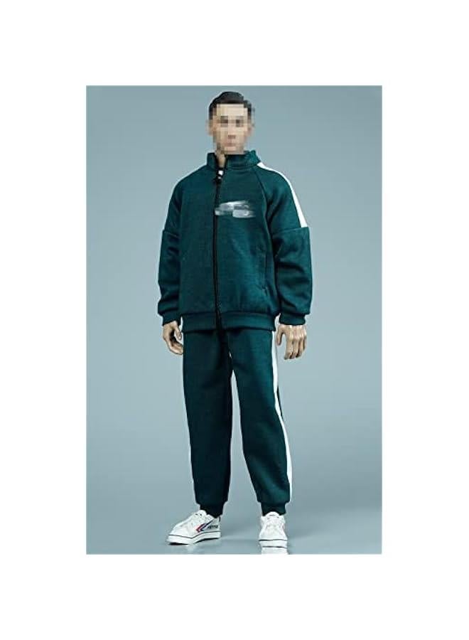 1/6 Scale Figure Doll Running Clothes, T-Shirt+Coat+Pants Outfit Costume for 12 inch Male Action Figure Phicen/TBLeague MYF07-N456  - Image 2