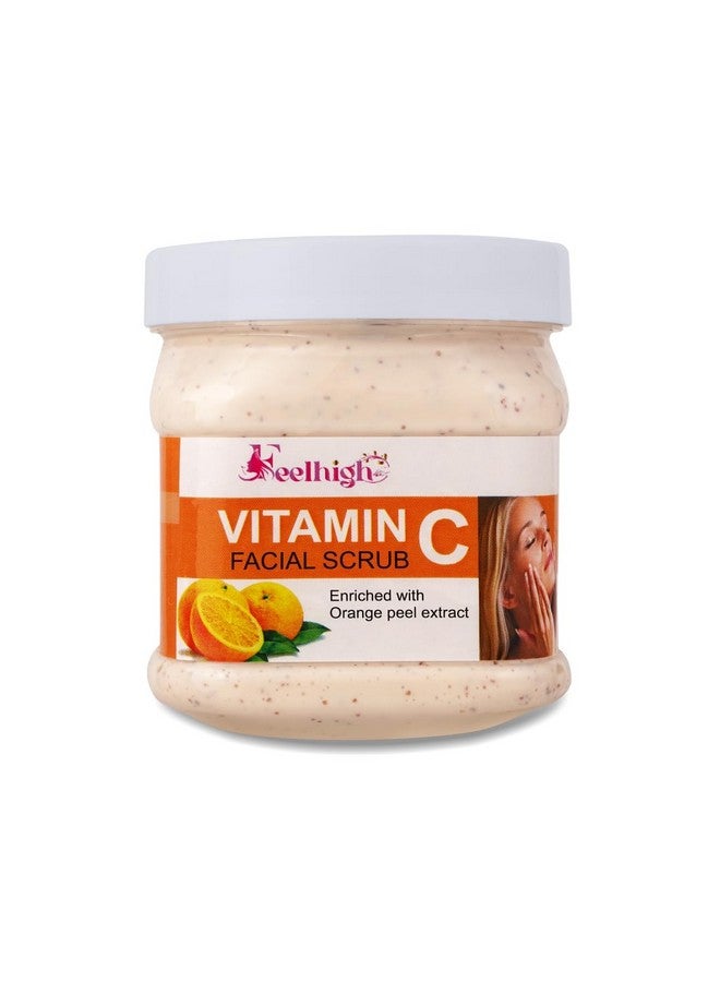 FEELHIGH مقشر فيلهاي للوجه والجسم بفيتامين C مدعوم بمستخلص قشر البرتقال 500 مل - Image 1