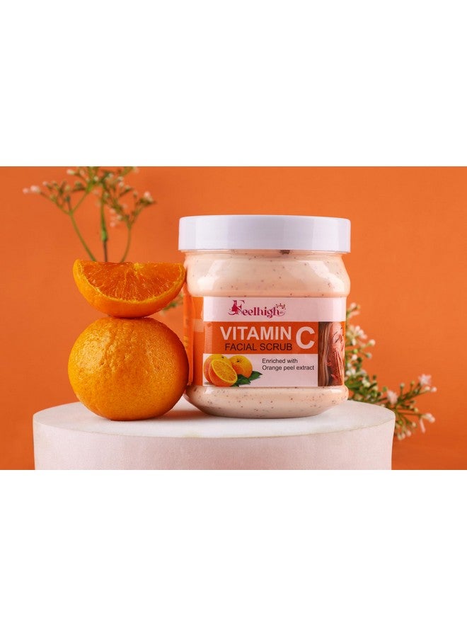 FEELHIGH مقشر فيلهاي للوجه والجسم بفيتامين C مدعوم بمستخلص قشر البرتقال 500 مل - Image 5