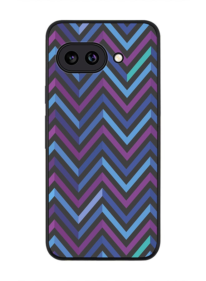 Stylizedd For Google Pixel 9a Case,Slim fit Camera Protection, Shockproof Thin Phone cover  - Deep Chevron - Image 1