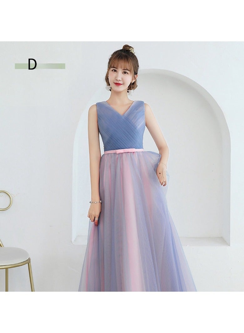 KUYING New Fashionable and Elegant Bridesmaid Dress  - Image 1