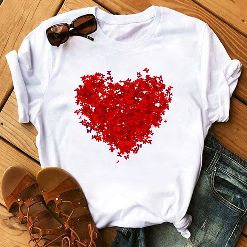 T-Shirt Independent Station Women's Short-Sleeved Wish Spot Temu Fashion - Image 1
