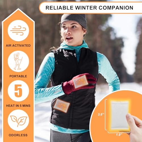 Blobuste Hot Hand Warmers Disposable - Up to 12 Hours of Heat, Air Activated Heat Packs for Hands, Hot Packs for Hands, Hot Warmers, Natural Odorless Instant Warmer Winter Warmers, 5 Pair Value Pack - Image 3