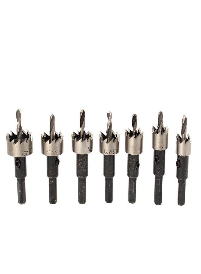 UPTODATETOOLS مجموعة أدوات UPTODATETOOLS مكونة من 12 قطعة من رؤوس مثقاب HSS بقطر 12-55 مم، وهي مجموعة أدوات شديدة التحمل للفولاذ المقاوم للصدأ، وسبائك الألومنيوم، والبلاستيك، والخشب. - Image 2