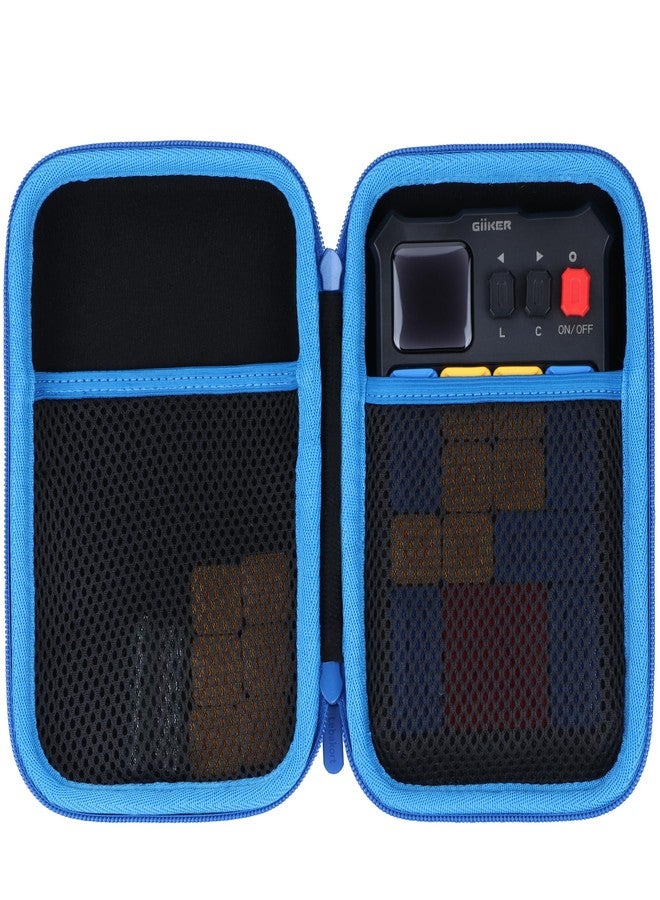 Lebakort Storage Case Compatible with GiiKER Super Slide Puzzle Original 500+ Challenges Brain Teaser Puzzle (Black + Blue Case) - Image 1