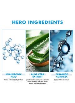 CONSCIOUS CHEMIST Hyaluronic Acid Moisturizer | 100G | Moisturizer For Dry Skin Face, Ceramide Moisturizer, Face Cream For Men & Women, Treat Dull, Dehydrated Skin, For Normal To Dry Skin - Hydro+  - Image 3