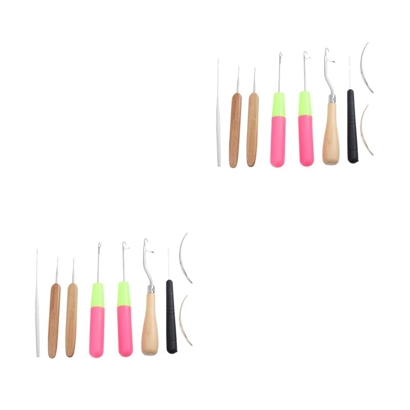 2 Sets Weaving Tool Crochet Knitting Crochet Weaving Tool - Image 1
