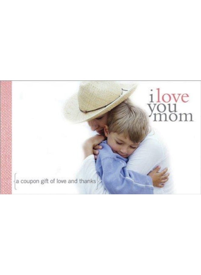 تصميم مطبوع عليه "I Love You Mom"