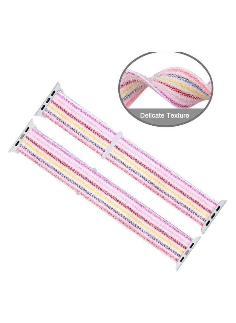 Generic - Nylon Fabric Strap Band for Apple Watch Ultra 42mm 44mm 45mm 49mm - Image 1