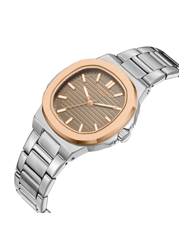 لي كوبر Lee Cooper LC08017.560 Women's Analog Display Watch & Mesh Strap Silver