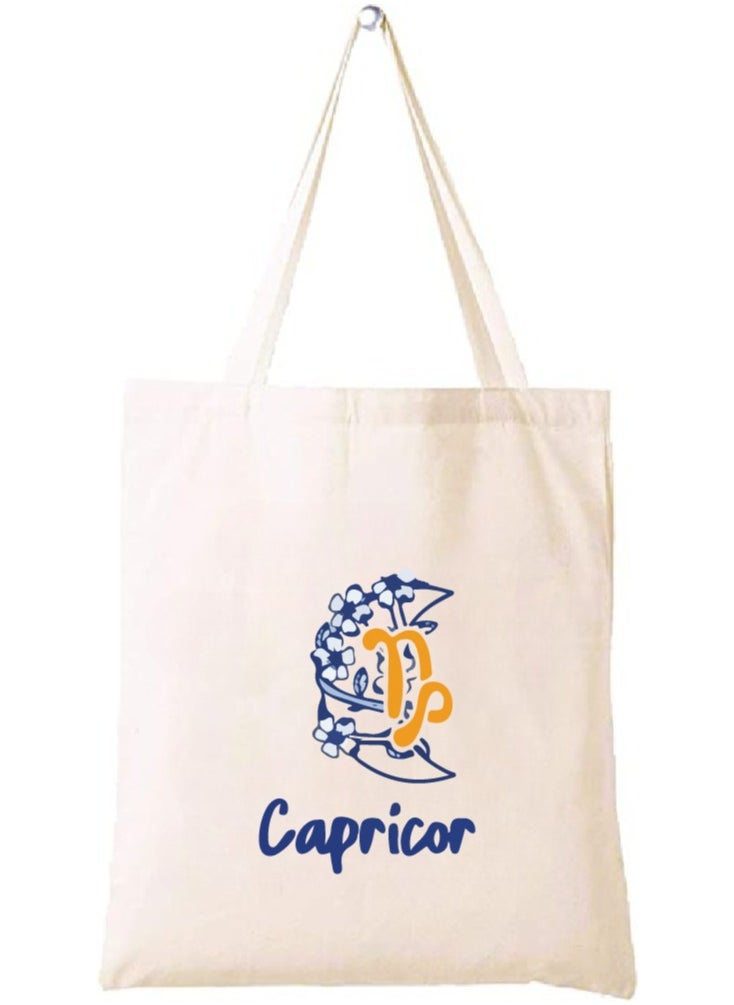 PRINTSHOP4ME - Zodiac Design Eco-Friendly Cotton Bag - Reusable Tote for Astrology Fans - Gift for Astrology Lovers - Perfect for Shopping and Grocery Bags - Tote Bags for Women - Image 1
