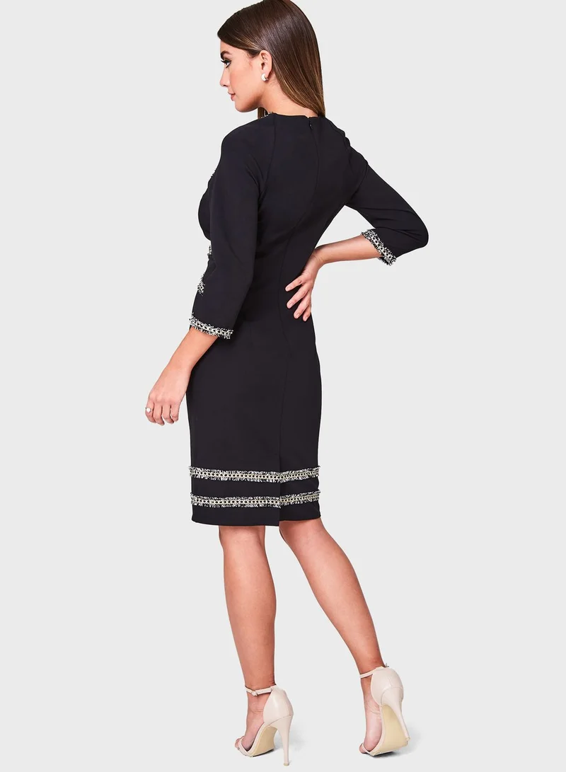 Paper Dolls Lace Trim Dress