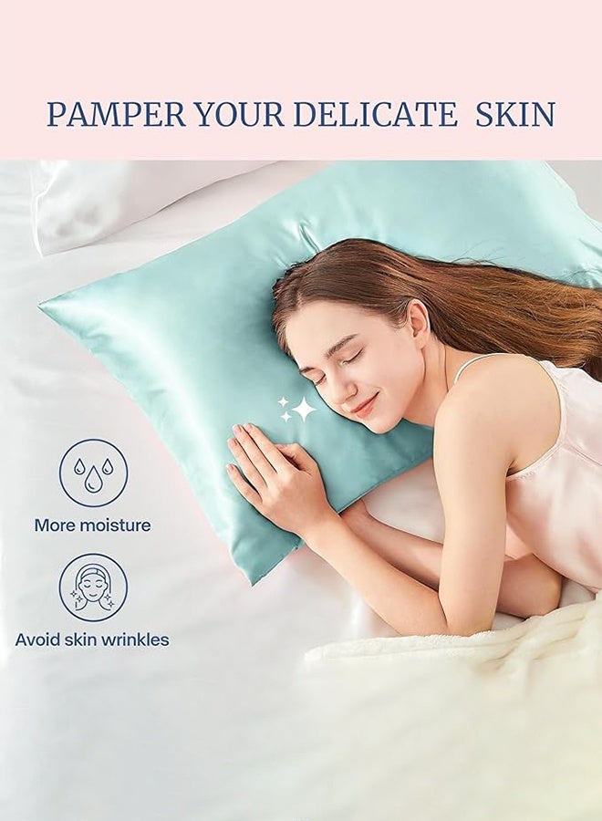 2 قطعة من مجموعة التوت الطبيعي حقيبة وسادة من الحرير زخرفية فاخرة 6 أ زخرفية غطاء وسادة غطاء صلب نمط حقيبة وسادة نقية فاخرة (أرجواني + أخضر) - Image 4