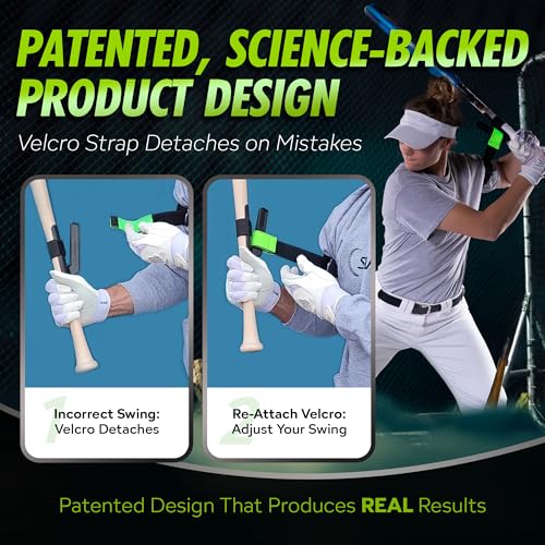 SWINGRAIL Baseball/Softball Swing Trainer Aid (2-Pack) Equipment for Batting and Hitting - Image 5