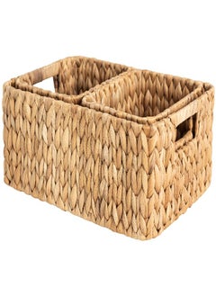 StorageWorks Handwoven Storage Baskets, Water Hyacinth Wicker Baskets for Organizing, Set of 3 (1PC Large, 2PCS Medium) - pzsku/Z837BB71F4D5A7124D6D7Z/45/_/1693220329/6470b488-933c-439b-90ec-4500277e1397