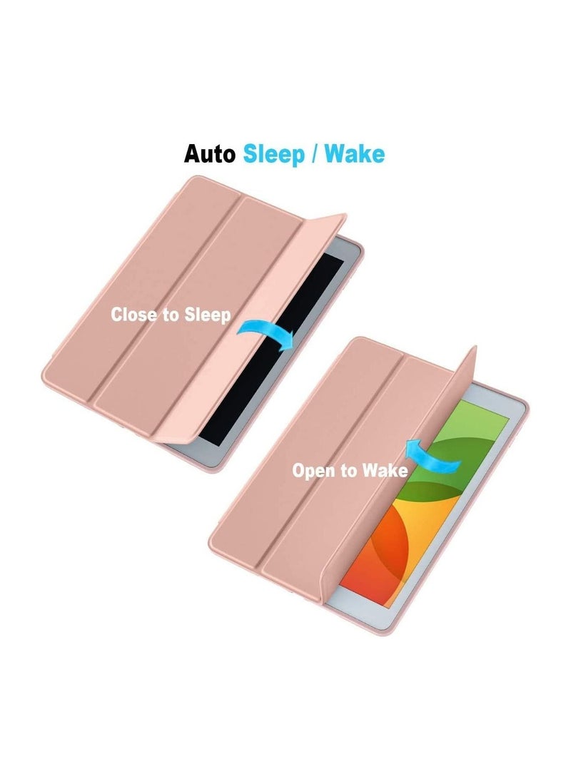 Case Compatible with iPad 9th Generation 2021/8th Generation 2020/7th Generation 2019, Soft TPU Cover Trifold Stand for iPad 10.2 Inch with Pencil Holder, Auto Wake/Sleep - Image 2