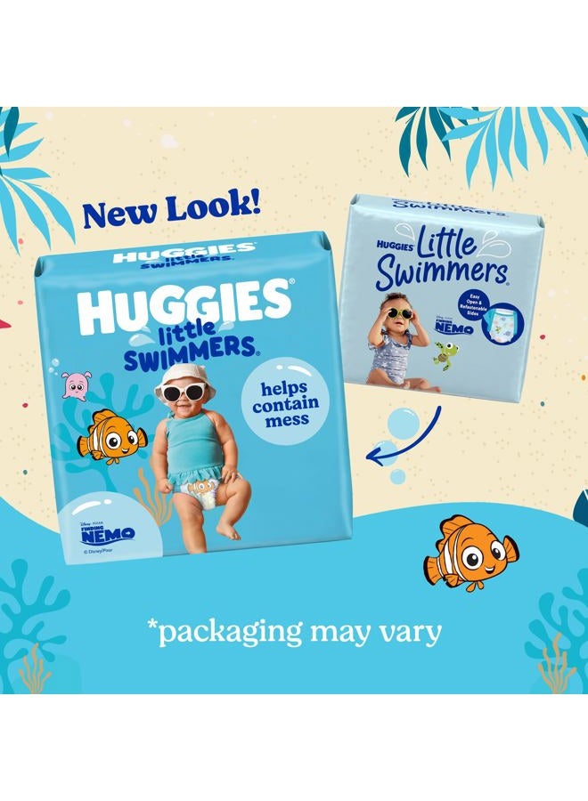 Huggies Little Swimmers Disposable Swim Diapers, Size 3 (16-26 lbs), 40 Ct (2 packs of 20), Packaging May Vary - Image 2