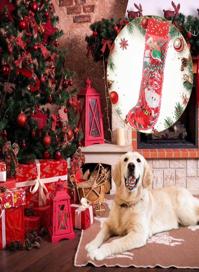 Suilung 10 Pieces Christmas Dog Toys Gifts Dog Christmas Stocking Stuffers with Assorted Toys for Puppy Prefilled Chew Rope Toys for Teething for Small and Medium Dogs - Image 4
