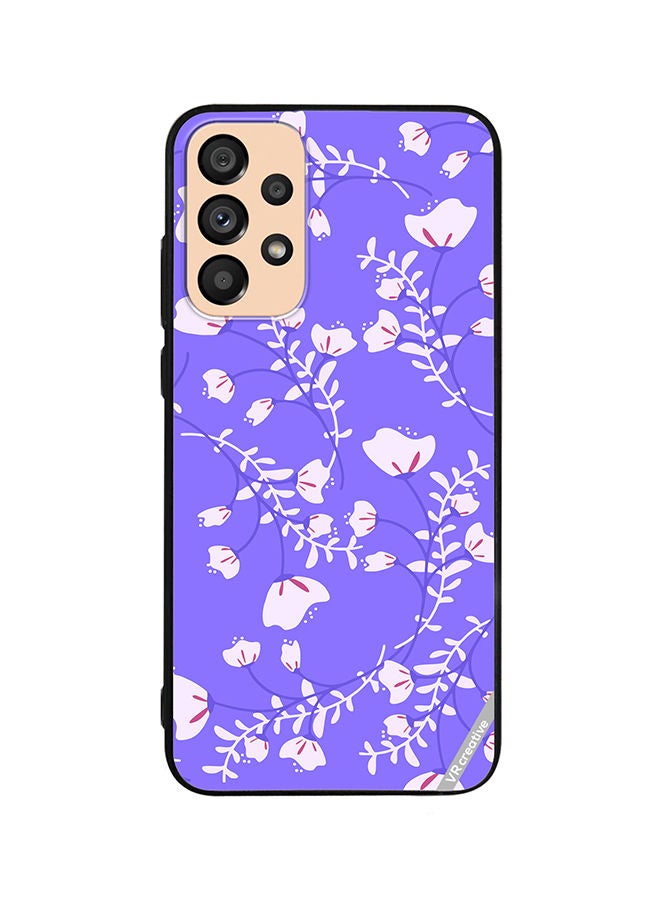 VR CREATIVE Protective Case Cover For Samsung Galaxy A53 5G Flower Design Multicolour - Image 1