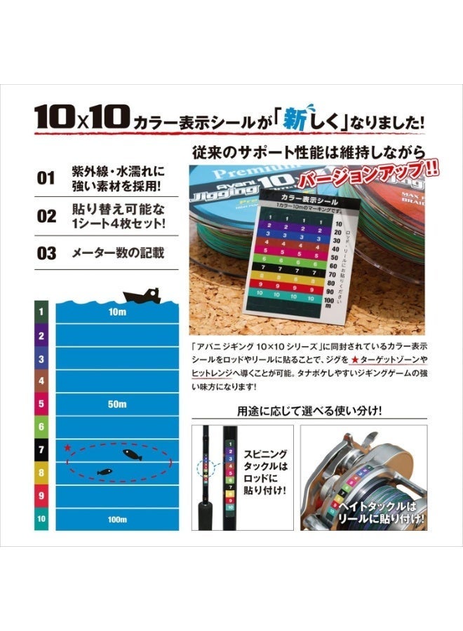 VARIVAS Avani Jigging 10x10 Max Power PE X8, 8-Strand Braided Fishing Line, 400m, Multi-Color Depth Control, 48lb–85lb, Jigging, Offshore & Saltwater Fishing - Image 3