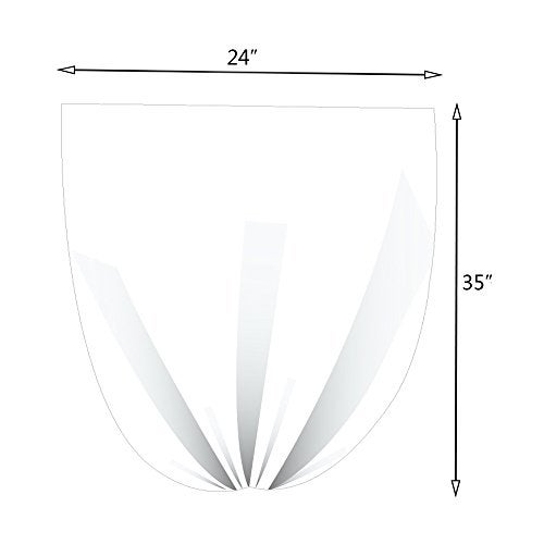 Vababa 13 Gallon Clear Tall Kitchen Trash Bags, Garbage Bags, 225 Counts - Image 2