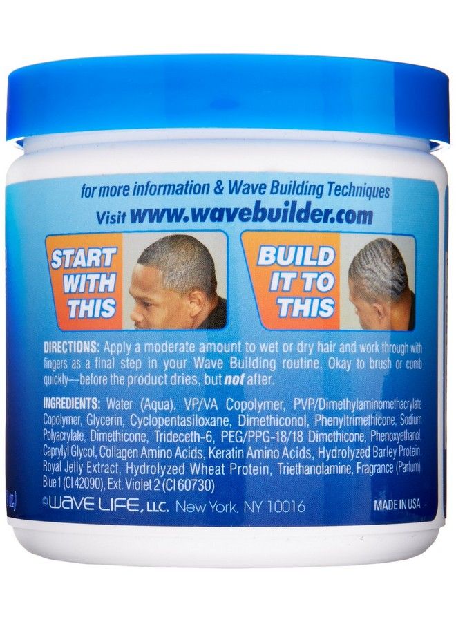 Wavebuilder Wave Builder Spinand Waves Holding Creme 8 Ounce - Image 3