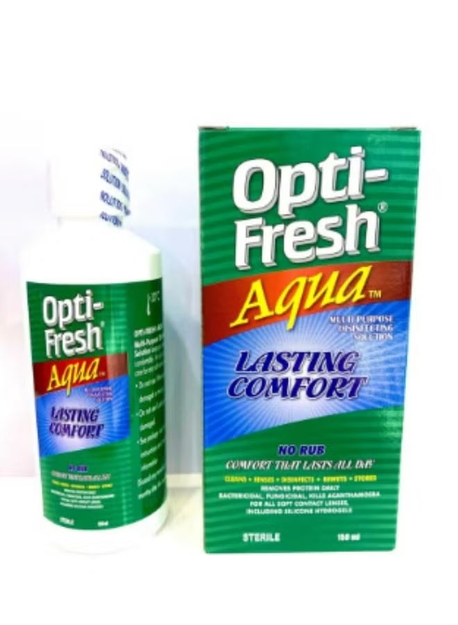 OPTIFRESH Aqua Multi-Purpose Lens Cleansing Solution 160 ML