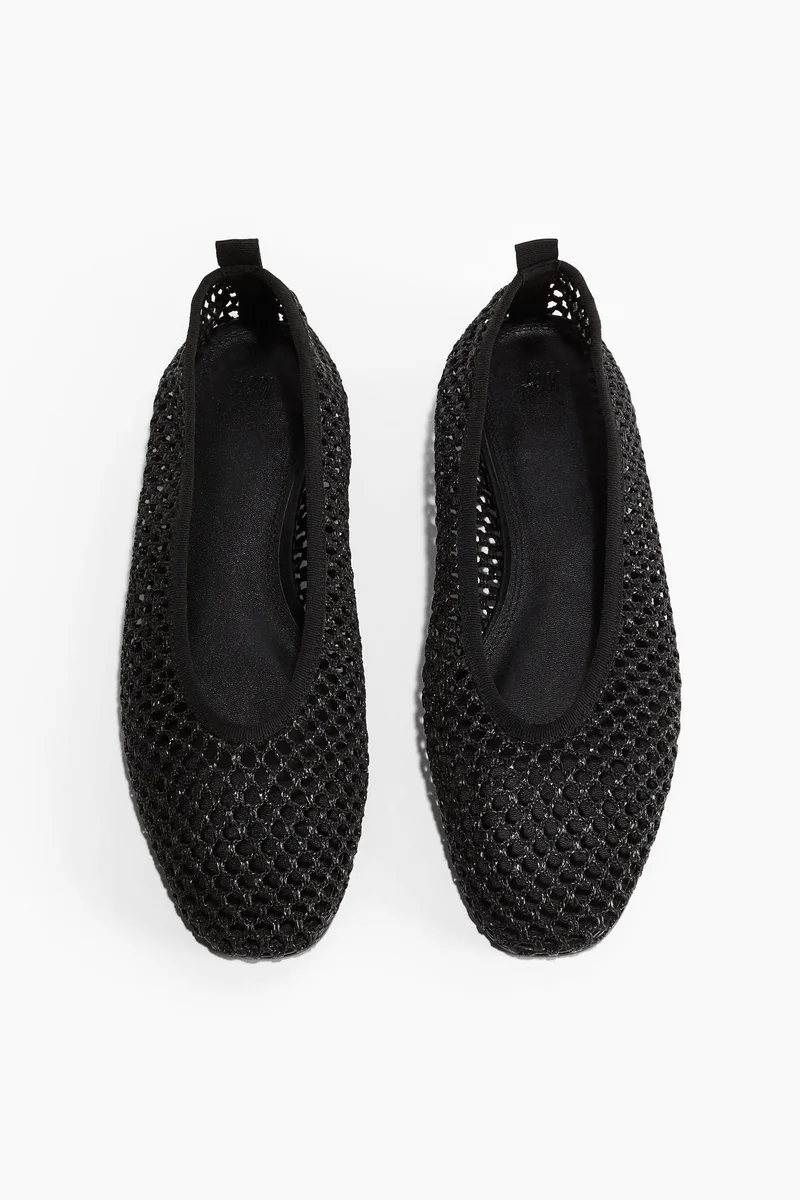 H&M Braided ballet pumps
