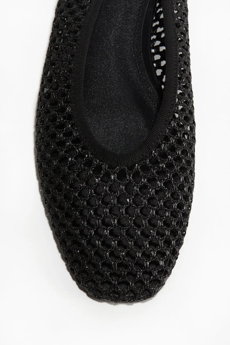 H&M Braided ballet pumps