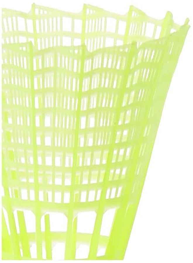 Korbax Premium Nylon Shuttlecock | Stable Flight & Fast Recovery (Yellow, Pack of 12) - Image 3