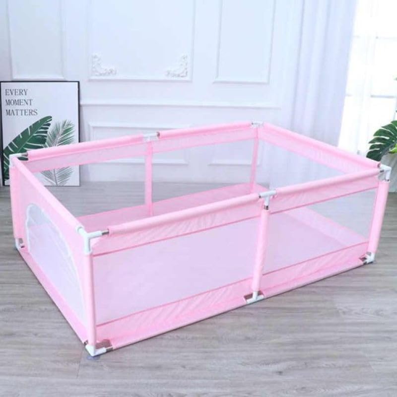 Dreeba Children's Playpen With balls and Handrails - 150 * 120 * 65 cm - BL-13-a Pink - Image 2