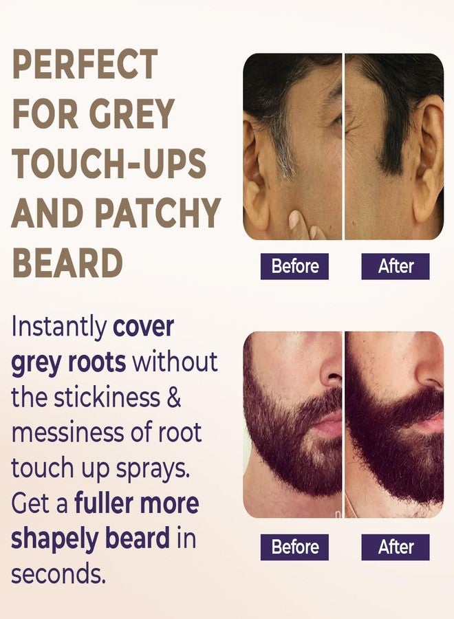 سانفي مجموعة سانفي كويك فيكس لتغطية الشعر والحواجب باللون الأسود | تساعد على تغطية الشيب وفراغات الشعر فورًا، غنية بالأصباغ، تمنح الشعر كثافةً وامتلاءً، تدوم طويلًا، بلمسة نهائية مطفية، بودرة ناعمة لتطبيق مثالي - Image 4