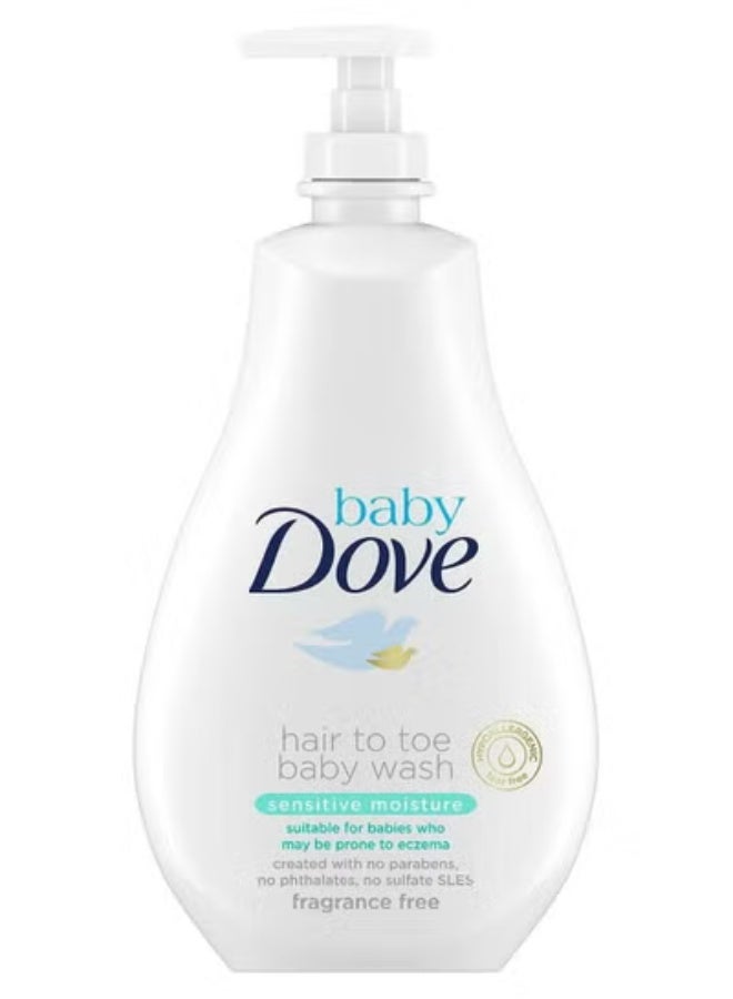 Hair To Toe Baby Wash Sensitive Moisture 591 ML