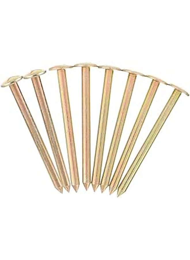Metal Survey Markers 8Pcs Boundary Stakes Landscaping Pins - Image 1