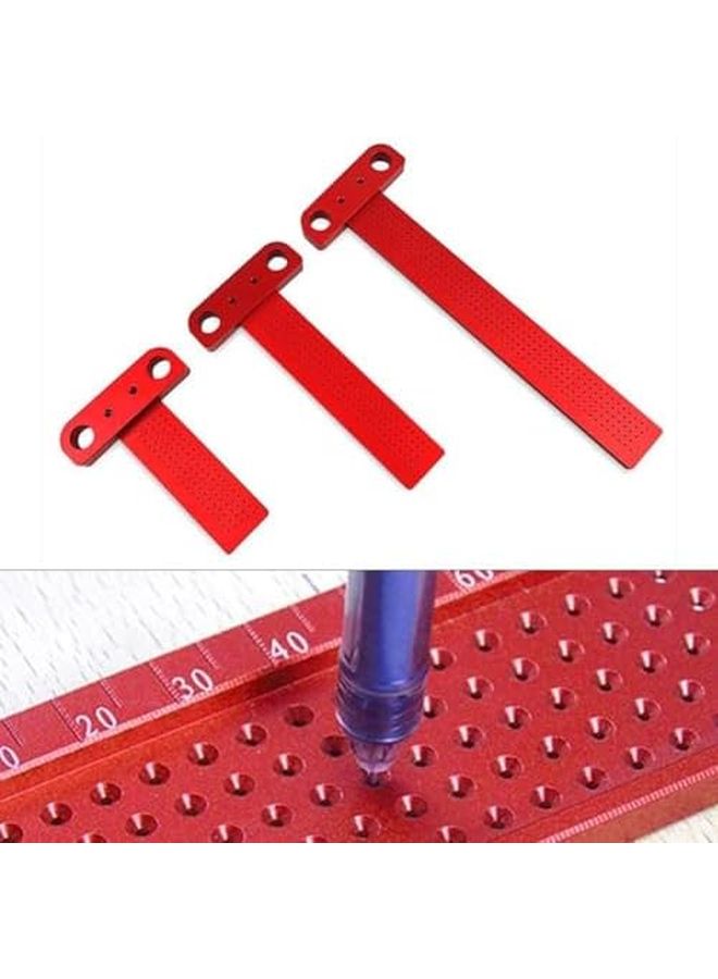 160mm Woodworking Scriber Marking Gauge Precision T Square Ruler with Clear Scale for Carpentry Layout - Image 4