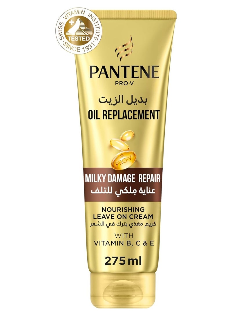بانتين بديل الزيت ميلكي لإصلاح الشعر التالف، 275 مل - Image 1