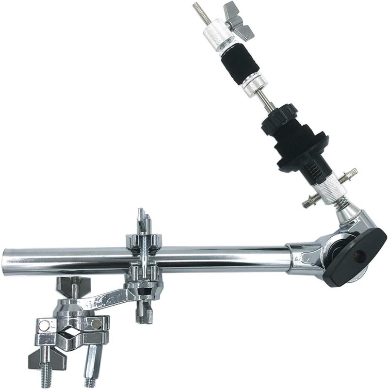 TUOREN Closed Hi Hat Attachment with Rotating Multi-Clamp and Adjustable Cymbal Tilter - Image 1