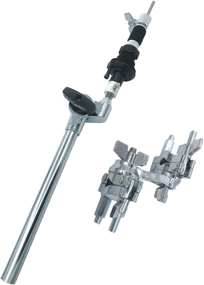 TUOREN Closed Hi Hat Attachment with Rotating Multi-Clamp and Adjustable Cymbal Tilter - Image 2
